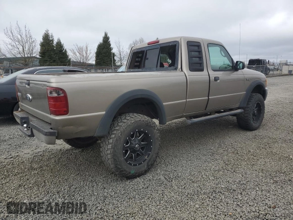 2004 Ford Ranger XL Fleet with VIN 1FTZR45E54TA13727, listed as a Copart auction lot 46517085 with 152,248 mi miles and Salvage Title. Bid and sale history available at DreamBid. Image 3.