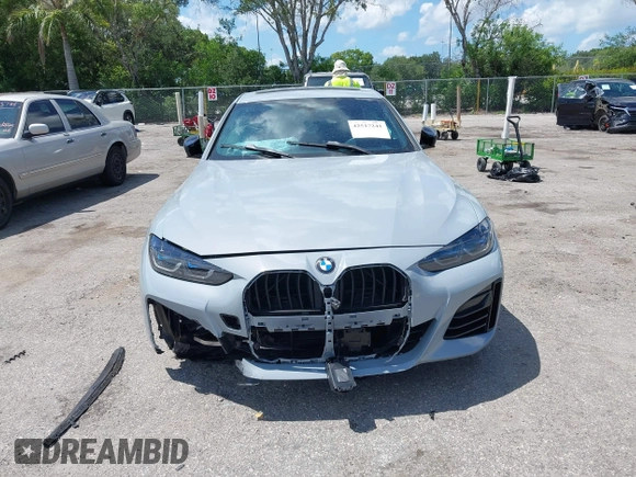 2023 BMW 4 Series M440i z VIN WBA63AW0XPFP50556, wystawiony jako IAAI lot #42517241 z przebiegiem 33 079 mil mil oraz . Historia ofert i sprzedaży dostępna na DreamBid. Obrazek 12.