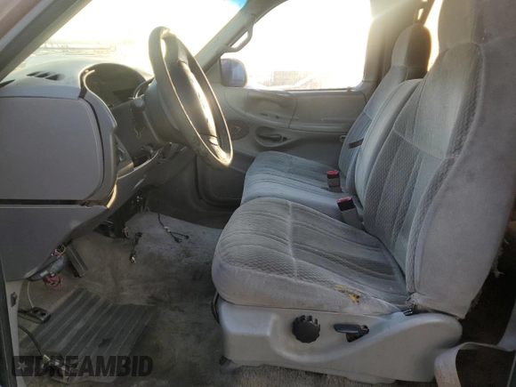 1997 Ford F-150 XL with VIN 1FTDX07W3VKA44125, listed as a Copart auction lot 48158735 with 227,460 mi miles and Salvage title. Bid and sale history available at DreamBid. Image 7.