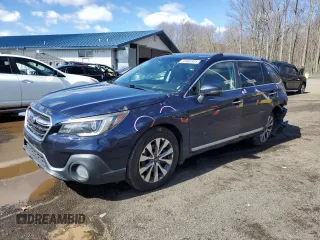 2018 Subaru Outback Touring z VIN 4S4BSETC3J3213123, wystawiony jako Copart lot #49892405 z przebiegiem 170 550 mil mil oraz Szkoda całkowita • Salvage title. Historia ofert i sprzedaży dostępna na DreamBid. Obrazek 1.