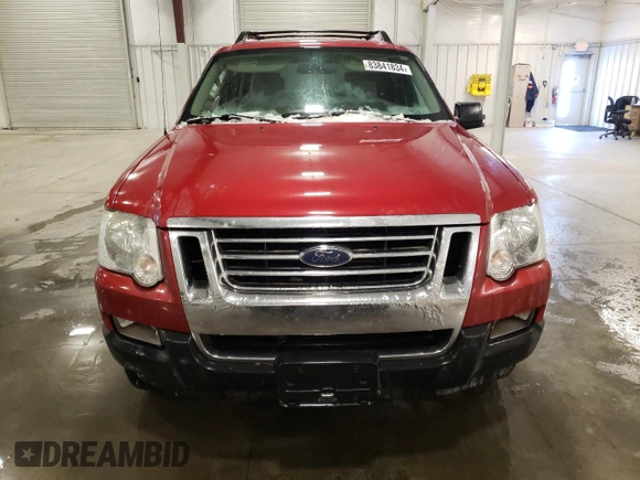 2007 Ford Explorer Sport Trac XLT with VIN 1FMEU518X7UA04941, listed as a Copart auction lot 83841834 with 153,039 mi miles and Salvage title. Bid and sale history available at DreamBid. Image 5.
