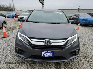 2018 Honda Odyssey EX-L with VIN 5FNRL6H78JB091153, listed as a Copart auction lot 52743715 with 69,849 mi miles and Salvage Title. Bid and sale history available at DreamBid. Image 5.