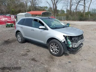 2011 Ford Edge SEL with VIN 2FMDK4JC8BBA90734, listed as a IAAI auction lot 41812079 with 121,947 mi miles. Bid and sale history available at carsss.com. Image 1.