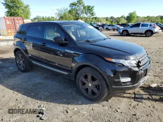 2015 Land Rover Range Rover Evoque Pure Plus with VIN SALVP2BGXFH003689, listed as a Copart auction lot 56020735 with 97,526 mi miles and Salvage title. Bid and sale history available at DreamBid. Image 4.