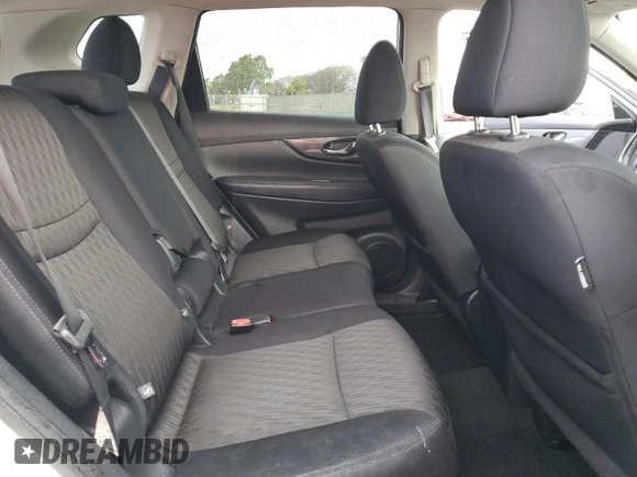 2017 Nissan Rogue SV with VIN 5N1AT2MT1HC875914, listed as a Copart auction lot 48263925 with 80,874 mi miles and Salvage Title. Bid and sale history available at carsss.com. Image 12.