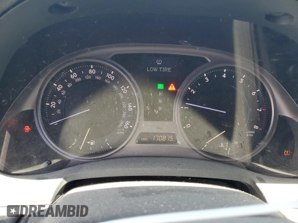 2006 Lexus IS 350 with VIN JTHBE262765004555, listed as a Copart auction lot 61045115 with 170,815 mi miles and Salvage title. Bid and sale history available at DreamBid. Image 9.