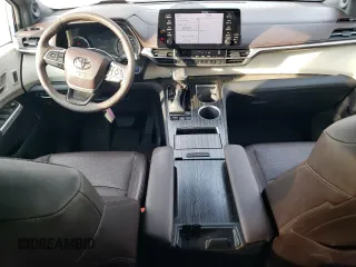 2023 Toyota Sienna Platinum with VIN 5TDESKFC5PS079072, listed as a Copart auction lot 53603985 with 45,654 mi miles and Salvage Title. Bid and sale history available at DreamBid. Image 8.