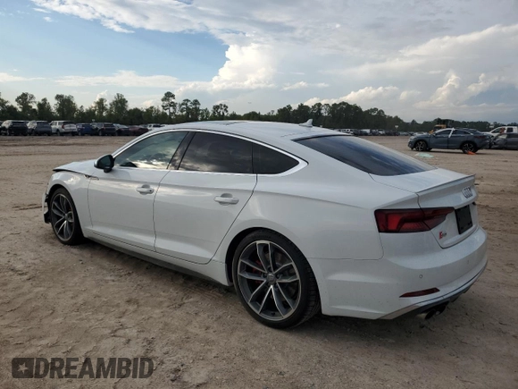 2019 Audi S5 Sportback Premium Plus z VIN WAUB4CF5XKA014726, wystawiony jako Copart lot #78779194 z przebiegiem 68 135 mil mil oraz Szkoda całkowita • Salvage title. Historia ofert i sprzedaży dostępna na DreamBid. Obrazek 2.