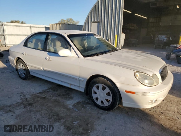 2003 Hyundai Sonata with VIN KMHWF25H53A755111, listed as a Copart auction lot 76359094 with 139,466 mi miles and Salvage Title. Bid and sale history available at carsss.com. Image 4.