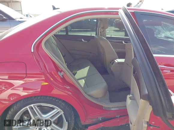 2013 Mercedes-Benz C-Class C 350 Sport with VIN WDDGF5HB4DR263566, listed as a IAAI auction lot 41918842 with 128,997 mi miles. Bid and sale history available at carsss.com. Image 8.
