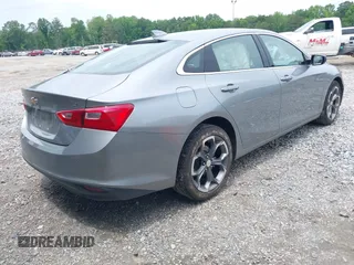 2024 Chevrolet Malibu LT with VIN 1G1ZD5ST1RF153733, listed as a IAAI auction lot 42217016 with 34,843 mi miles and . Bid and sale history available at DreamBid. Image 4.