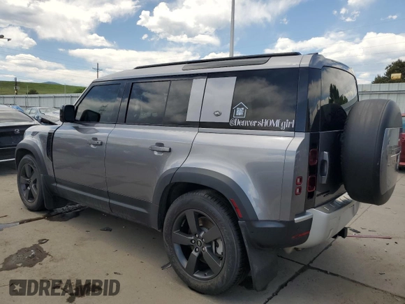 2020 Land Rover Defender HSE with VIN SALE9EEU6L2010232, listed as a Copart auction lot 61043835 with 59,479 mi miles and Salvage title. Bid and sale history available at DreamBid. Image 2.