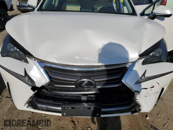 2016 Lexus NX 200t with VIN JTJBARBZ4G2087905, listed as a Copart auction lot 52362445 with 65,212 mi miles and Salvage Title. Bid and sale history available at DreamBid. Image 12.