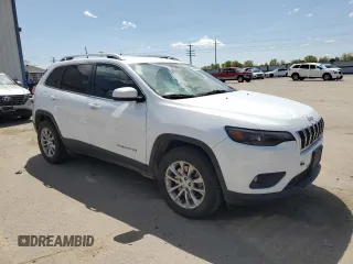 2019 Jeep Cherokee Latitude with VIN 1C4PJMCX2KD315664, listed as a Copart auction lot 53989585 with 63,285 mi miles and Salvage title. Bid and sale history available at DreamBid. Image 4.