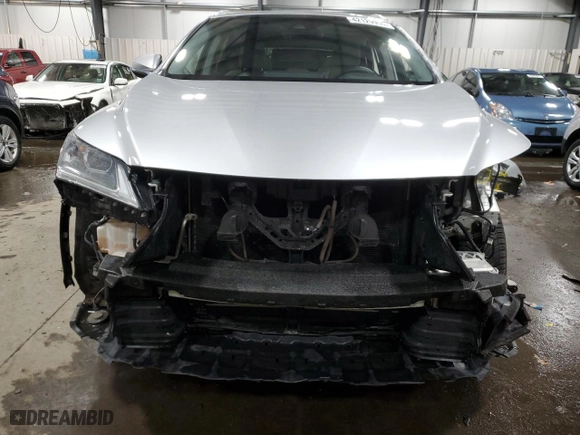 2017 Lexus RX with VIN 2T2BZMCA1HC076351, listed as a Copart auction lot 42129955 with 98,411 mi miles and Salvage Title. Bid and sale history available at carsss.com. Image 5.