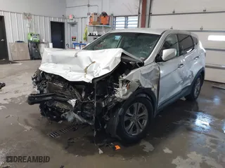 2013 Hyundai Santa Fe Sport with VIN 5XYZTDLB8DG027319, listed as a IAAI auction lot 41240809 with 1 mi miles. Bid and sale history available at carsss.com. Image 2.