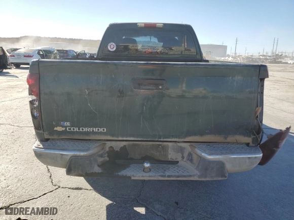 2005 Chevrolet Colorado Z85 with VIN 1GCCS198X58104865, listed as a Copart auction lot 77347404 with 129,604 mi miles and Salvage Title. Bid and sale history available at carsss.com. Image 6.
