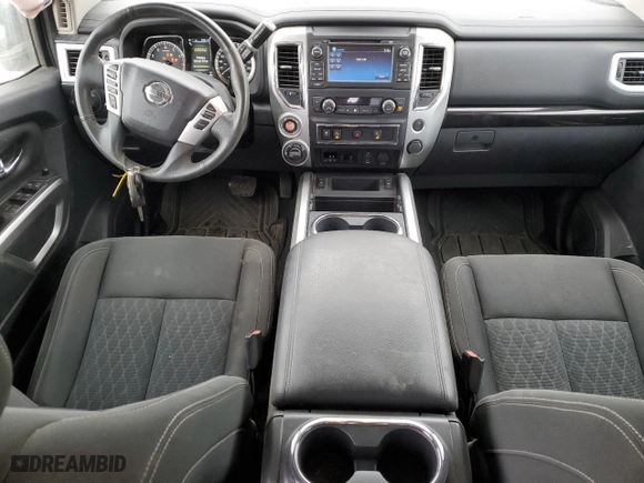 2017 Nissan Titan SV with VIN 1N6AA1E5XHN518592, listed as a Copart auction lot 85963404 with 59,511 mi miles and Salvage Title. Bid and sale history available at carsss.com. Image 8.