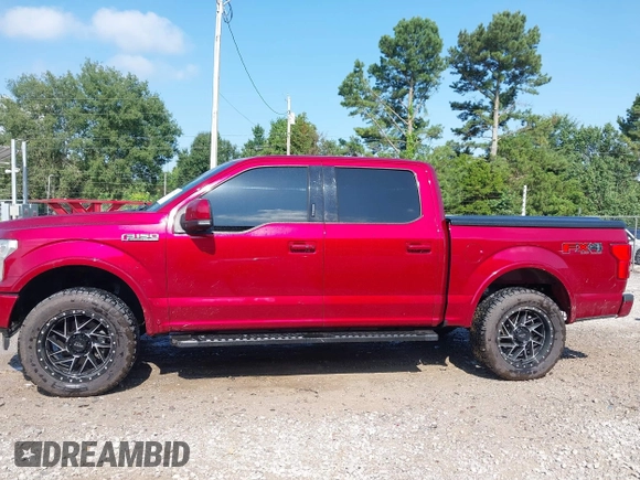 2018 Ford F-150 XL with VIN 1FTEW1EG4JFC40215, listed as a IAAI auction lot 42717993 with 93,820 mi miles and . Bid and sale history available at DreamBid. Image 14.