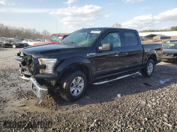 2017 Ford F-150 XL with VIN 1FTEW1CG9HFB34923, listed as a Copart auction lot 48491175 with 163,050 mi miles and Salvage Title. Bid and sale history available at DreamBid. Image 1.