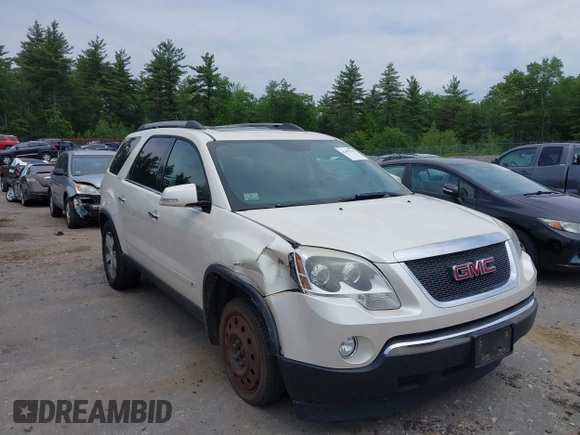 2010 GMC Acadia SLT1 with VIN 1GKLVMED9AJ147340, listed as a IAAI auction lot 42495295 with 140,122 mi miles and . Bid and sale history available at DreamBid. Image 1.