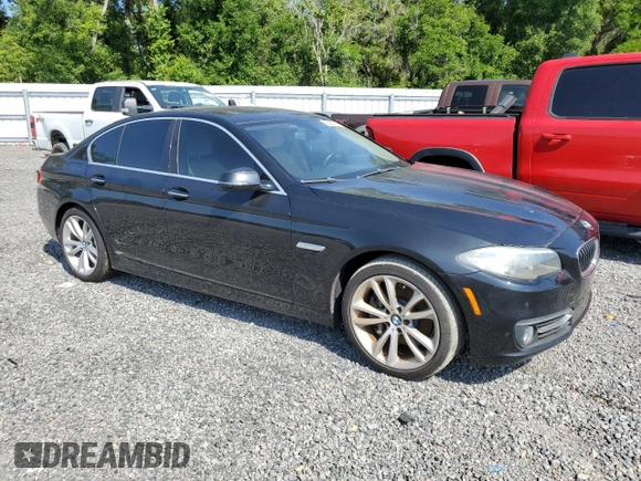 2015 BMW 5 Series 535i with VIN WBA5B1C58FG126603, listed as a Copart auction lot 53209165 with 156,676 mi miles and Clean Title. Bid and sale history available at carsss.com. Image 4.