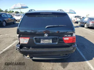 2004 BMW X5 3.0i with VIN 5UXFA13554LU45888, listed as a Copart auction lot 78739784 with 142,668 mi miles and Salvage Title. Bid and sale history available at carsss.com. Image 6.