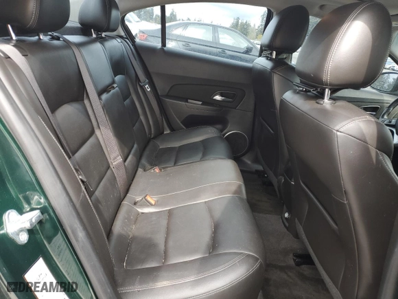 2015 Chevrolet Cruze LTZ with VIN 1G1PG5SB6F7228132, listed as a Copart auction lot 51448545 with 145,216 mi miles and Salvage Title. Bid and sale history available at carsss.com. Image 10.