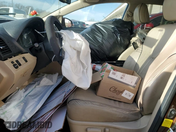 2013 Toyota Venza LE with VIN 4T3BK3BB4DU081587, listed as a Copart auction lot 46638185 with 166,002 mi miles and Salvage Title. Bid and sale history available at DreamBid. Image 7.