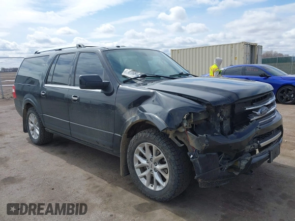 2015 Ford Expedition Max Limited с VIN 1FMJK2AT7FEF45994, выставлен на аукционе IAAI как лот 41920643 с пробегом 168 023 миль миль и . История ставок и продаж доступна на DreamBid. Изображение 1.