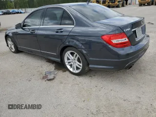2014 Mercedes-Benz C 250 Sport with VIN WDDGF4HB0EG246514, listed as a Copart auction lot 51330175 with 71,746 mi miles and Salvage Title. Bid and sale history available at DreamBid. Image 2.