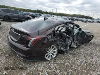 2021 Cadillac CT5 Luxury with VIN 1G6DW5RK0M0118012, listed as a Copart auction lot 78500434 with Not Provided miles and Salvage Title. Bid and sale history available at DreamBid. Image 3.