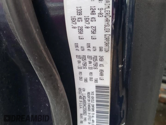 2004 Jeep Grand Cherokee Laredo с VIN 1J4GW48S94C258963, выставлен на аукционе Copart как лот 57390035 с пробегом 179 385 миль миль и Списание • Salvage title. История ставок и продаж доступна на DreamBid. Изображение 12.