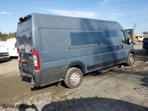 2021 Ram ProMaster Cargo Van with VIN 3C6MRVJG4ME556509, listed as a Copart auction lot 53407545 with 81,768 mi miles and Clean Title. Bid and sale history available at carsss.com. Image 3.