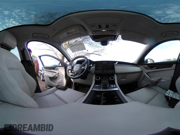 2021 Jaguar F-Pace S with VIN SADCJ2EX1MA672696, listed as a IAAI auction lot 41978596 with 11,136 mi miles and . Bid and sale history available at DreamBid. Image 19.