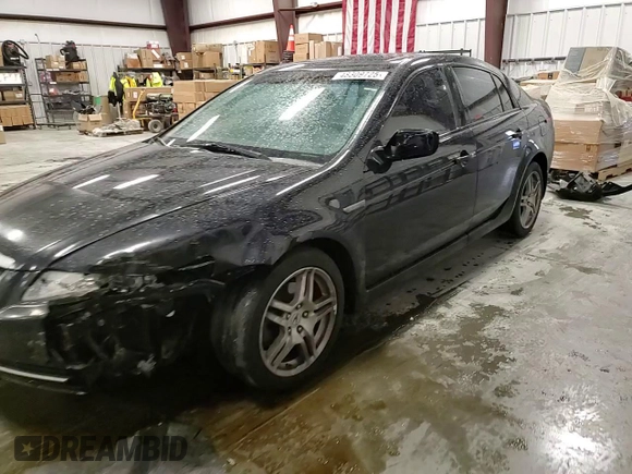2008 Acura TL with VIN 19UUA66208A025949, listed as a Copart auction lot 48309725 with 151,897 mi miles and Salvage Title. Bid and sale history available at carsss.com. Image 11.