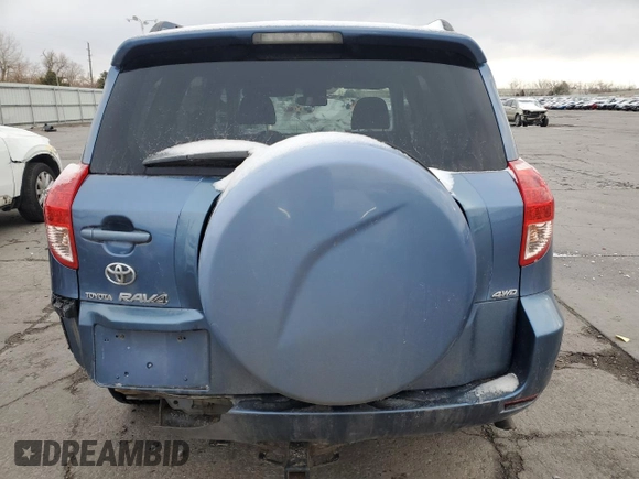 2007 Toyota RAV4 Sport with VIN JTMBK32V375026313, listed as a Copart auction lot 49132625 with 206,632 mi miles and Salvage Title. Bid and sale history available at carsss.com. Image 6.