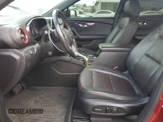 2020 Chevrolet Blazer RS with VIN 3GNKBERS6LS586163, listed as a Copart auction lot 56424945 with 68,820 mi miles and Salvage title. Bid and sale history available at DreamBid. Image 7.