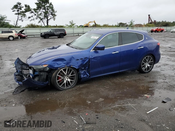 2019 Maserati Levante GranSport with VIN ZN661XUS9KX338565, listed as a Copart auction lot 67563773 with 48,801 mi miles. Bid and sale history available at carsss.com. Image 1.