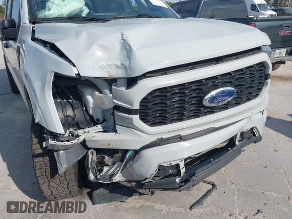 2023 Ford F-150 XL with VIN 1FTEW1C54PFB59130, listed as a IAAI auction lot 41072260 with 45,972 mi miles and . Bid and sale history available at DreamBid. Image 19.