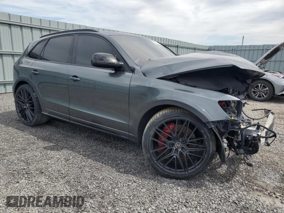 2013 Audi Q5 Premium with VIN WA1MGCFP8DA036676, listed as a Copart auction lot 52457885 with Not provided miles and Non repairable. Bid and sale history available at DreamBid. Image 4.