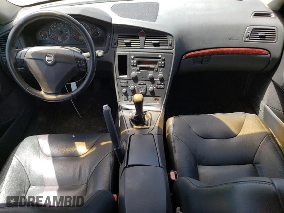 2004 Volvo S60 with VIN YV1RS61T242373543, listed as a Copart auction lot 61378164 with 121,430 mi miles and Salvage Title. Bid and sale history available at carsss.com. Image 8.