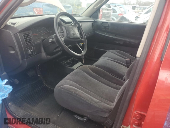 2002 Dodge Dakota Sport with VIN 1B7HG38N92S639985, listed as a Copart auction lot 86164664 with 218,040 mi miles and Salvage Title. Bid and sale history available at carsss.com. Image 7.
