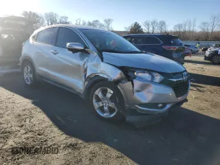 2016 Honda HR-V EX with VIN 3CZRU5H59GM708371, listed as a Copart auction lot 87648985 with 159,979 mi miles and Salvage Title. Bid and sale history available at carsss.com. Image 4.
