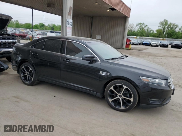 2015 Ford Taurus SEL with VIN 1FAHP2H87FG145689, listed as a Copart auction lot 56294115 with 81,029 mi miles and Salvage title. Bid and sale history available at DreamBid. Image 4.