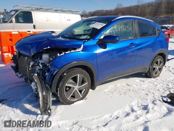 2022 Honda HR-V EX with VIN 3CZRU6H52NM736130, listed as a IAAI auction lot 41557784 with 36,084 mi miles. Bid and sale history available at carsss.com. Image 17.