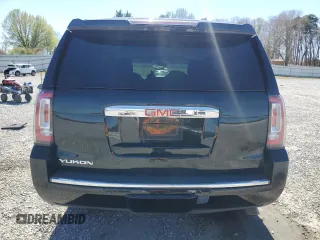 2015 GMC Yukon Denali with VIN 1GKS2CKJ5FR612147, listed as a Copart auction lot 49209525 with 127,262 mi miles and Salvage Title. Bid and sale history available at carsss.com. Image 6.