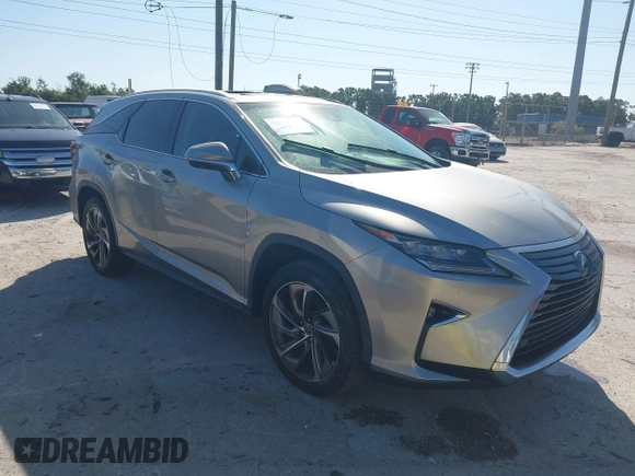 2019 Lexus RX 350L Premium z VIN JTJGZKCA9K2013385, wystawiony jako IAAI lot #42072200 z przebiegiem Nie podano mil oraz . Historia ofert i sprzedaży dostępna na DreamBid. Obrazek 1.