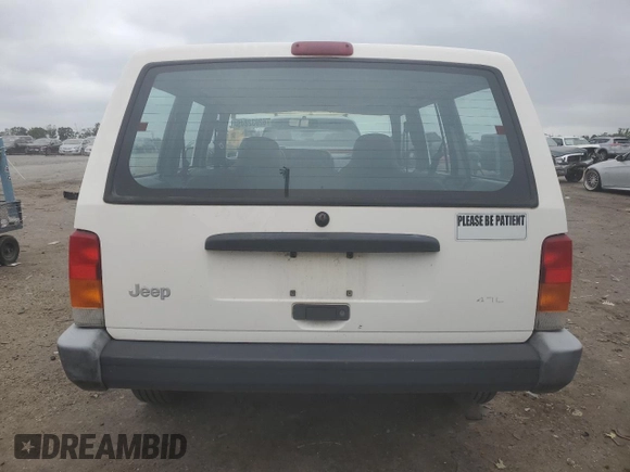1999 Jeep Cherokee SE with VIN 1J4FF28S3XL672857, listed as a Copart auction lot 62032845 with 192,486 mi miles and Clean title. Bid and sale history available at DreamBid. Image 6.