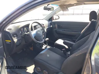 2007 Hyundai Accent SE with VIN KMHCN36C37U031369, listed as a IAAI auction lot 42093760 with 95,919 mi miles. Bid and sale history available at carsss.com. Image 5.